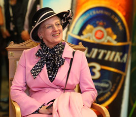 Ее Величество королева Дании Маргрете II посетила завод  «БАЛТИКА-САНКТ-ПЕТЕРБУРГ» и приняла участие в варке пива