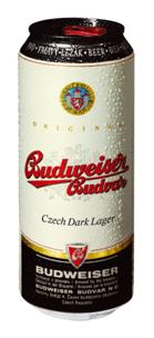 Легендарный Budweiser Budvar Tmave теперь в алюминиевой банке