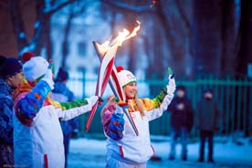 Сотрудники омского филиала «САН ИнБев» пронесли Олимпийский огонь