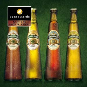 Московская Пивоваренная Компания завоевала бронзовую медаль конкурса Pentawards