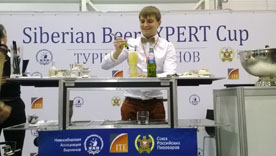 При поддержке Союза российских пивоваров на «Пивной ярмарке Сибири» состоялся турнир барменов Siberian BeerEXPERT Cup