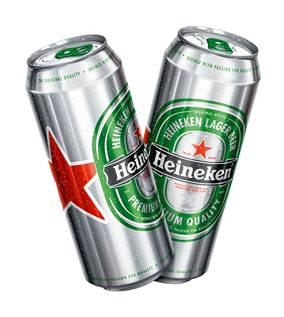 Новый дизайн банки Heineken