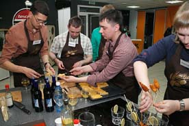 В Красноярске состоялись первые мастер-классы для любителей высокой кухни в рамках проекта «Пивной гурме» компании «Балтика»