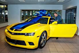 Жёлтый Chevrolet Camaro уедет в Саранск