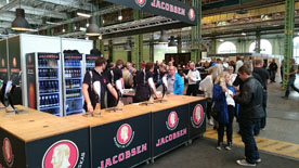 На фестивале пива в Копенгагене состоялось торжественное открытие церемониальной бочки по случаю 10-летнего юбилея пивоварни Jacobsen