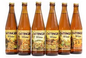 Баварские ценности на этикетках пива OeTTINGER Weiss