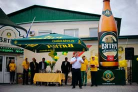 ОАО «Вятич» отметил Всероссийский день пивовара праздничным шествием и открытием музея