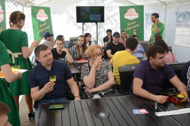 Более 2000 человек посетили шатёр Воронежского пивзавода на III Фестивале национальной кухни