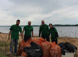 Сотрудники «Пивзавода «Ярпиво» приняли участие в экологической акции «Вода России»