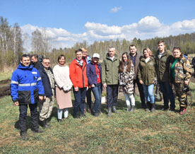 Филиал «Балтики» в Новосибирске присоединился к экологической акции «Всероссийский день посадки леса»