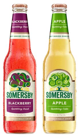 Премиальный сидр Somersby обновляет форму и представляет новый вкус