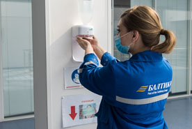 «Балтика-Новосибирск» ввела дополнительные меры безопасности для сотрудников во время эпидемии коронавируса